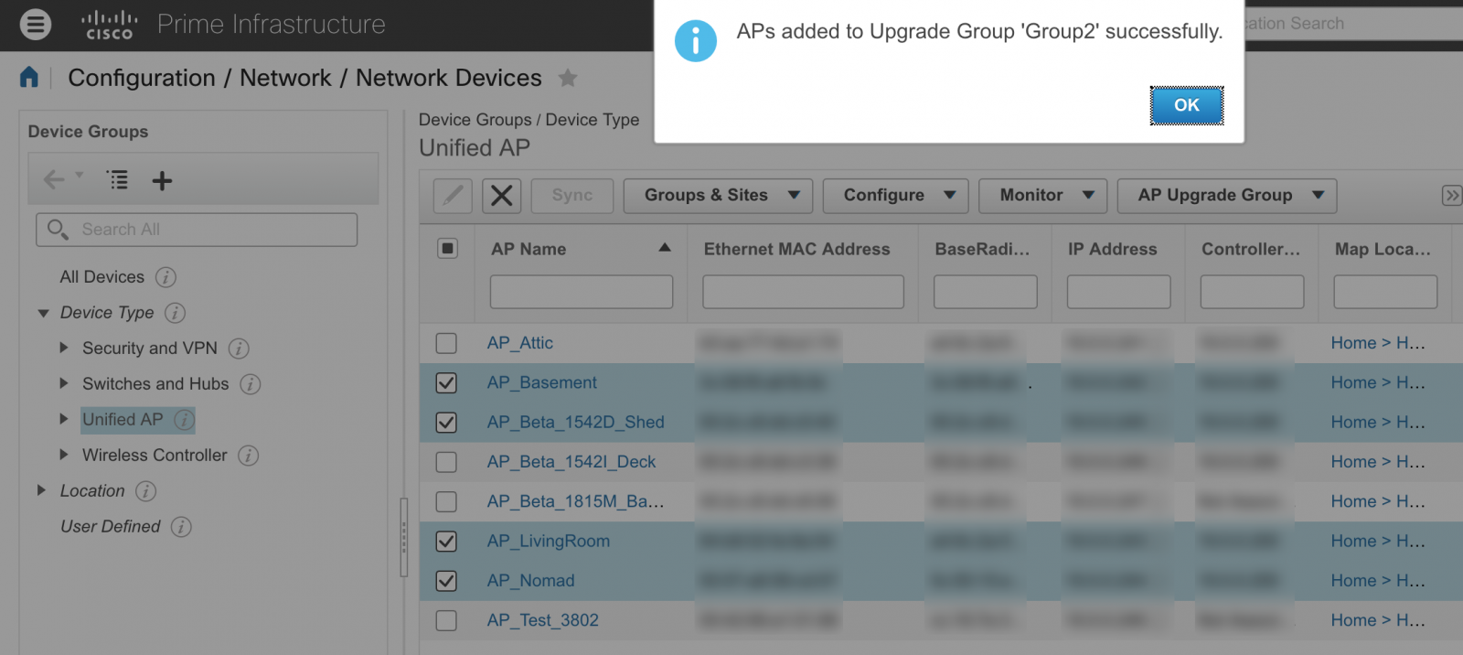 Rolling AP Upgrades with Cisco Prime Infrastructure 3.3 - Wifi Reference